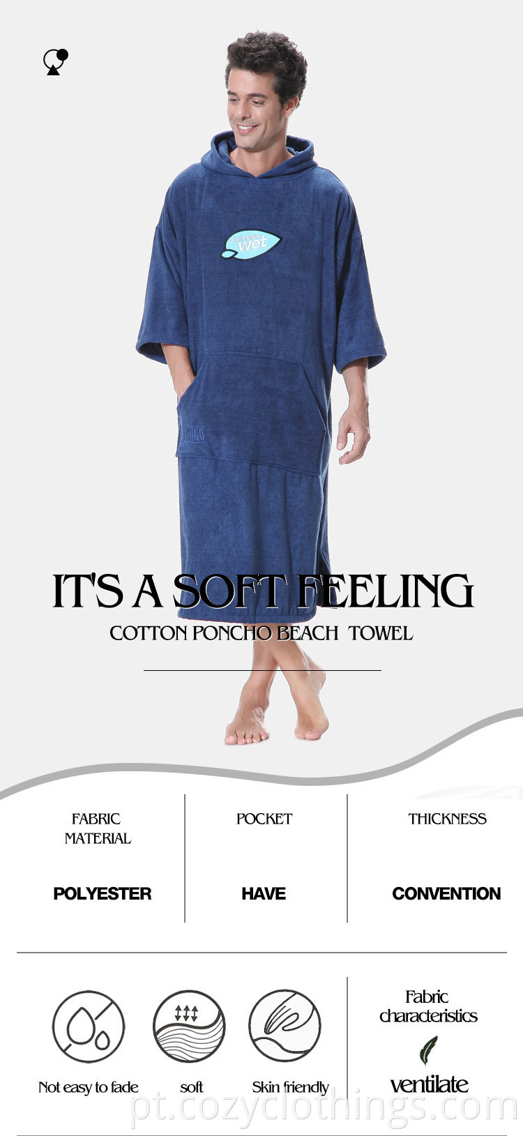 Microfiber Poncho towel